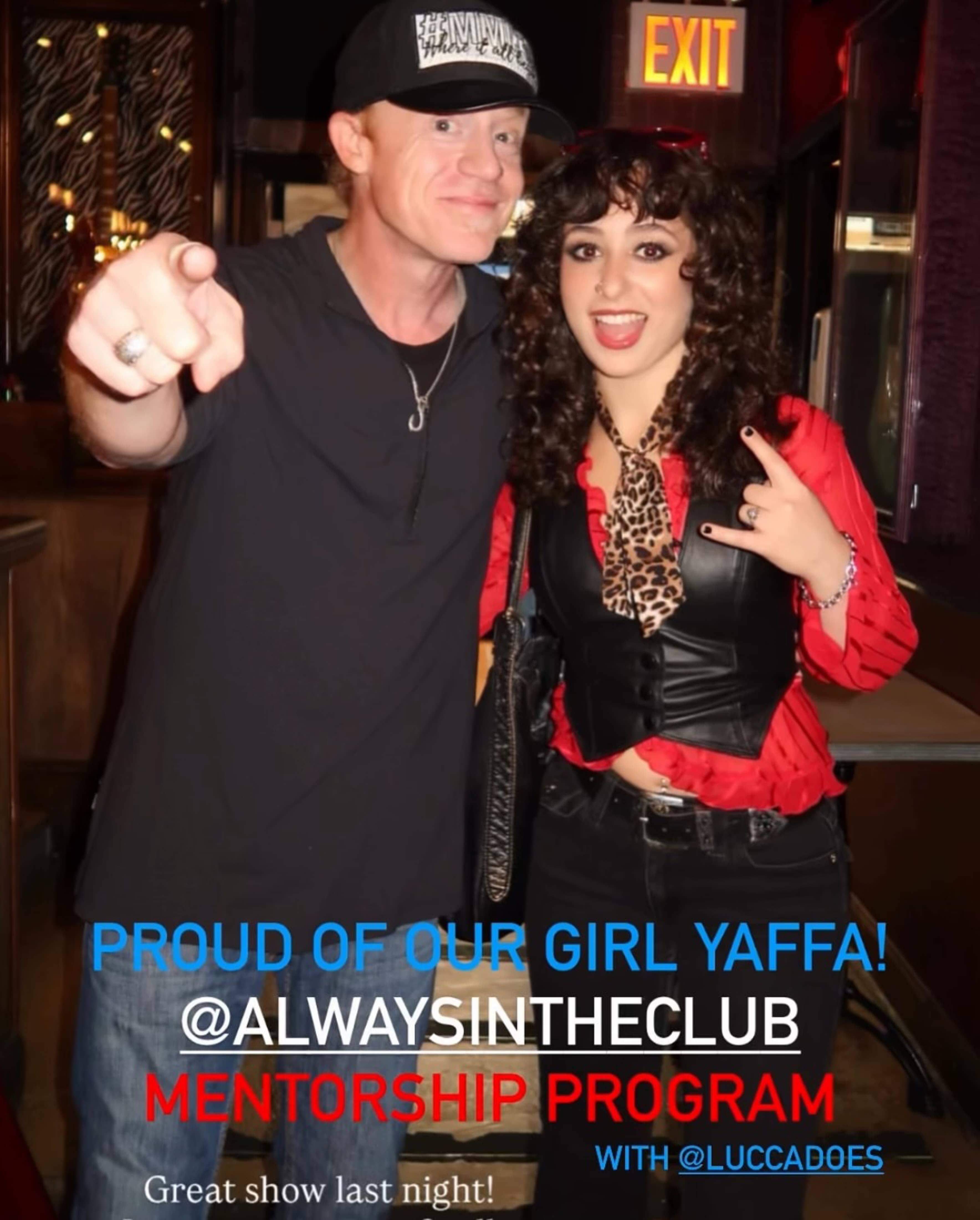 Mouseketeer alumni Chasen Hampton and Yaffa Botier