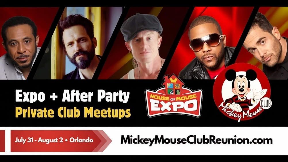 Mouseketeers reuniting at House of Mouse Expo, featured in the July Mouseketeer Roundup