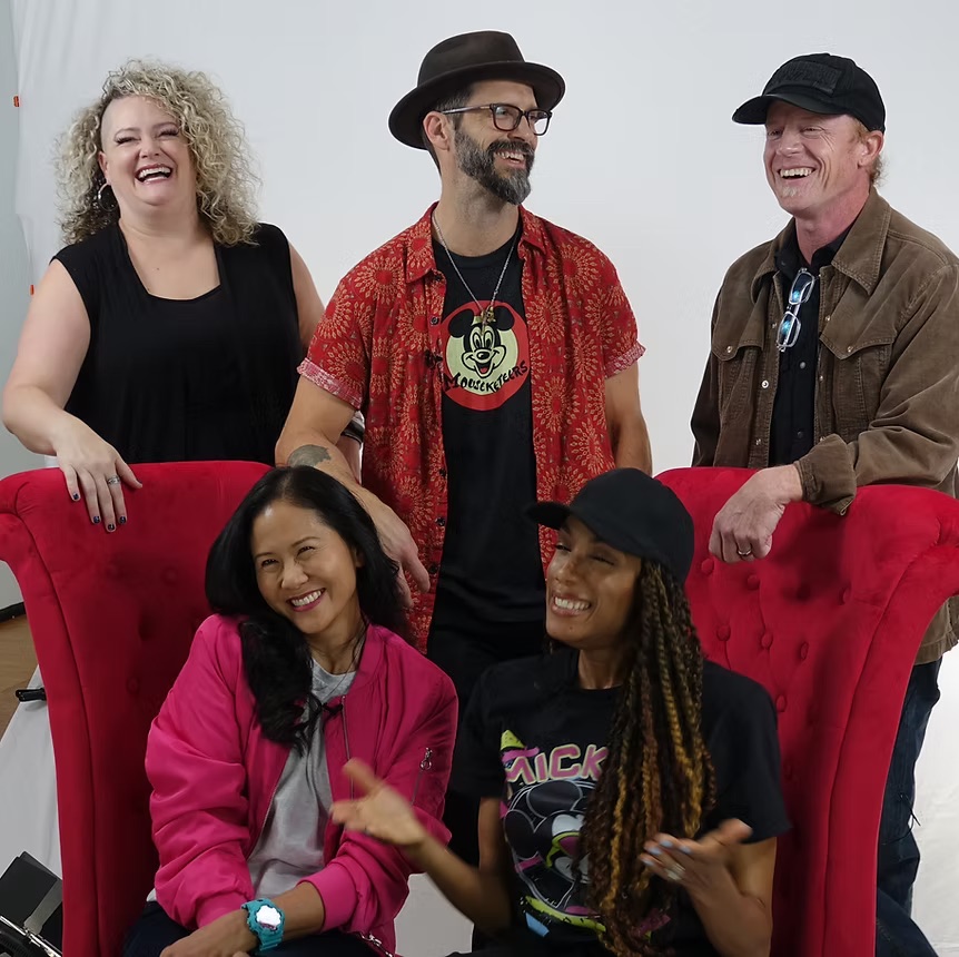Reunited Mouseketeers who now mentor young performers through Always In The Club Foundation